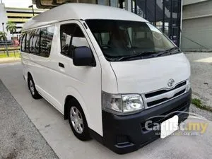 2012 Toyota Hiace 2.5 Window Van Van