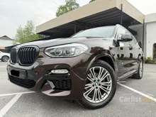 2021 BMW X3 2.0 xDrive30i Luxury SUV  *GUARANTEE SUPER NICE CAR WARRANTY BY BMW MALAYSIA AND FREE SERVICE