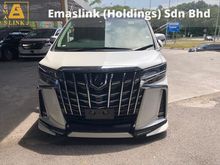2018 Toyota Alphard 2.5 G S C Package MPV SUNROOF 3 LED HEADLAMPS PRE CRASH SYSTEM PRICE INCLUSIVE SST FREE 2 YEAR WARRANTY