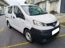 2012 Nissan NV200 1.6 (M) Semi Panel Van