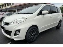 2014 Perodua ALZA 1.5 M - 1500 SX (MT) (MPV) (GOOD CONDITION) SOLID IVORY WHITE 166,000KMS