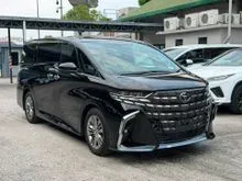2023 Toyota Alphard 2.5 Z 5AA 4K MILEAGE SUNROOF 360CAM DEMO CAR LIKE NEW READY STOCK
