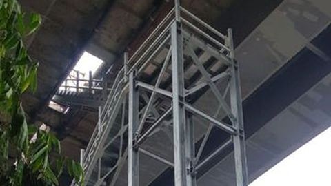 Sempat Ngaret, Tangga Darurat Tol Layang Cikampek Segera Rampung
