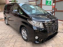 2017 Toyota Alphard 2.5 X 2 POWER DOORS PRE CRASH UNREGISTERED