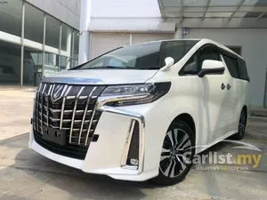 2020 Toyota Alphard 2.5 NEW YEAR PROMOTION HARGA CUM CHEAPER PRICE WITH 5 YEAR WARRANTY