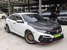 2017 Honda Civic FC 1.5 TC-Premium (A) Type R Facelift Bodykit, Full Exhauxt System, 18 inch CE28 Rims, Carbon Fiber Bonnet, LED Daylight, TCP Sedan