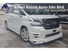 2015 Toyota Vellfire 3.5 ZA G JBL Home Theatre Sun Roof Full Leather Pilot Seat Power Boot Modelista Bodykits Unregister No More GST