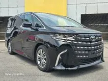 2025 Toyota Alphard 2.5 Z [ SUNROOF-HUD-DIM-BSM-SIDE STEP-AUTO PARK-5K KM ONLY ]