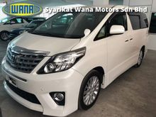 2014 Toyota Alphard 2.4 S Spec MPV (7 Seater & ALPINE Monitor)