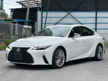 2021 Lexus IS 300 2.0 VERSION L - RED LEATHER SEAT - PANORAMIC ROOF - 360 CAMERAS - BSM