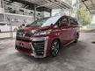 Recon 2020 Toyota Vellfire ZG 2.5 MPV BSM DIM
