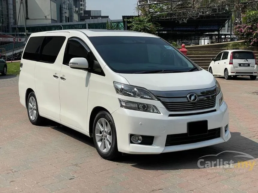 2012 Toyota Vellfire V L Edition MPV