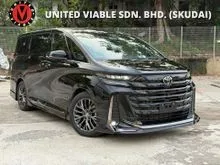 2024 Toyota Vellfire 2.4 Z Premier SUNROOF BROWN INTERIOR 10K KM 5YRS TOYOTA WARRANTY