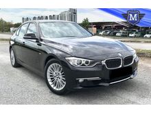 2012 BMW 320i 2.0 CKD LOCAL 2.0 TWIN TURBO ENGINE F30 NAPPA LEATHER SEAT WARRANTY