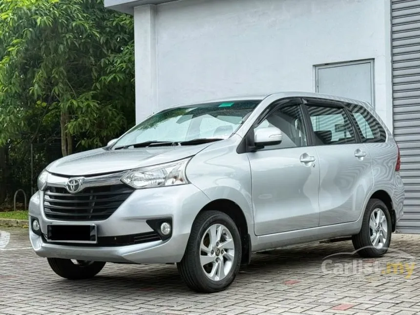 2016 Toyota Avanza G MPV
