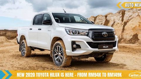 The New 2020 Toyota Hilux is Here, From RM94k to RM149k