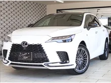 UNREG 2024 Lexus RX 500h  F Sport. FULL SPEC . PANORAMIC ROOF, MARK LEVINSON, RED SEAT. JAPAN SPEC.
