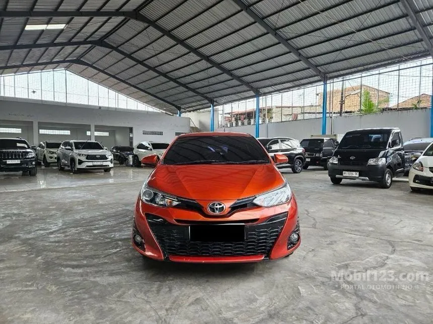 Jual Mobil Toyota Yaris 2018 G 1.5 di Sumatera Utara Automatic Hatchback Orange Rp 180.000.000