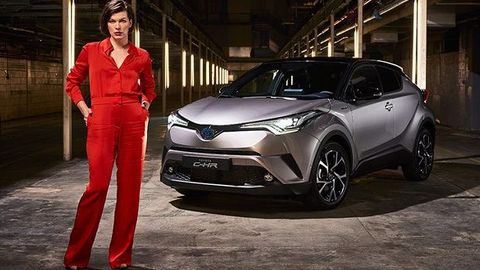 The Toyota C-HR is The Centrepiece of The Night That Flows