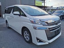 2018 Toyota Vellfire 2.5 PRE CRASH SAFETY 8SEATER 2POWER DOOR UNREGISTERED