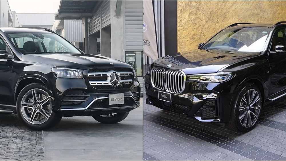BMW X7 VS BENZ GLS ศึกช้างชนช้าง รีวิวเปรียบเทียบรถยนต์