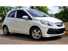 2015 Honda Brio 1.2 S Hatchback CVT White On Black - LOW KM 50RIBUAN ASLI ANTIK - SERVICE RECORD - GRESS LIKE NEW - READY TO USE