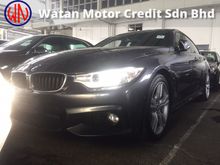 2014 BMW 420i M SPORT GRAN COUPE 4 DRS,UNREGISTER,TRUE YEAR MADE,JAPAN,HIGHSPEC,PADDLE SHIFT,MEMORY SEAT,AUTO BRAKE SYSTEM,LANE ASSIST,FREE WARRANTY