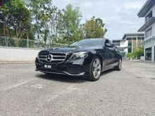 2017 Mercedes-Benz E250 2.0 Avantgarde Sedan WITH NICE PLATE