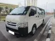 Used 2016 Toyota Hiace 2.5 Window Van 14 seat low roof Diesel Engine