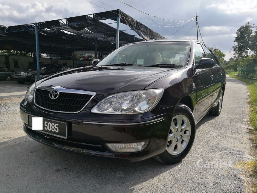 Toyota Camry 2005 E 2.0 in Selangor Automatic Sedan Black 