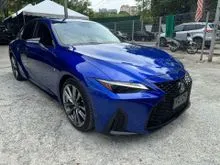 2021 Lexus IS 300 2.0 F Sport [ 3 LED Headlamp / Aircond Seats / Memory Seats / Black Interior / 360 Camera ] Recon Unregister