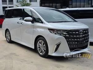 2025 TOYOTA ALPHARD Z  JBL  REAR ENTERTAINMENT  (GRADE 5A)