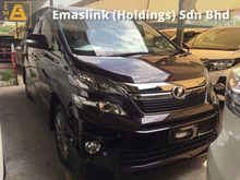 2014 Toyota Vellfire 2.4 Z Golden Eyes NO GST Unregister