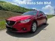 Used 2016 MAZDA 6 2.0 FACELIFT SEDAN / FREE WARRANTY / FULL LEATHER SEAT / 2 POWER SEAT / REVERSE CAMERA / 4 NEW TAYAR MICHELIN / SPORT MODE / CALL IN NOW - Cars for sale