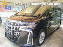 2018 Toyota Alphard 2.5 S 7 SEATER 360 SURROUND CAMERA POWER BOOT 2 POWER DOOR 2 LED HEADLAMPS FREE WARRANTY LOCAL AP