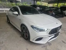 2022 Mercedes-Benz AMG CLA45 2.0 S 4MATIC+ Coupe READY STOCK FOR OFFER PRICE CAN NGO FASTER FASTER FASTER
