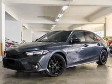2023 Honda Civic 1.5 RS / HONDA SERVICE RECORD / ONLY 58K KM / HONDA WARRANTY TILL 2028 / ORI PAINT / HONDA SENSING / 360 CAM / SUPER CARKING