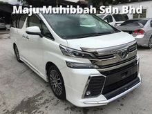 2017 Toyota Vellfire 2.5 ZG SUNROOF JBL 360 CAMERA FULLEST SPEC BRAND NEW CAR UNREG