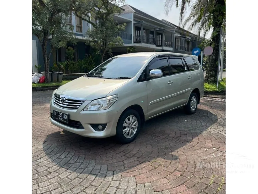 2012 Toyota Kijang Innova G MPV