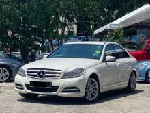 2012 Mercedes-Benz C250 CGI 1.8 LOW MILEAGE ORI PAINT REG 2013