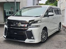 2017 Toyota Vellfire 2.5 Z G Edition (A)