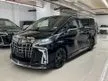 Recon 2019 Toyota Alphard 3.5L V6 SC (Black) Modelista Bodykit, JBL Sound System, 4 Camera, DIM, Pre