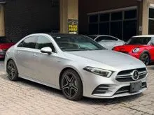 2022 MERCEDES BENZ A35 AMG 2.0 TURBOCHARGE SEDAN HIGH SPEC / FREE 6 YEAR WARRANTY