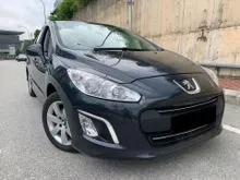 2013 Peugeot 308 1.6 Hatchback - 1 CAREFUL OWNER - WELL MAINTAIN - LOW MILEAGE - TIP TOP