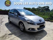 2012 Peugeot 5008 1.6 MPV (A) 1 FOREGNER OWNER CAR , FULL SERVICE RECORD BY PEUGEOT , LOW MILEAGE , LESS USED , LIKE NEW CAR , 7 LEATHER SEATS