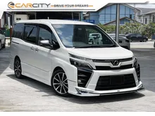 2019 Toyota Voxy 2.0 ZS Kirameki FACELIFT BLACK EDITION - LEATHER SEAT - TOYOTA SERVICE RECORD / MODELLISTA / 1 YEAR WARRANTY
