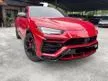 Recon 2019 Lamborghini Urus 4.0 SUV RED INTERIOR FULL HIGH OPTION