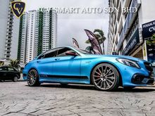 2017 Mercedes-Benz C200 2.0 AMG Sedan Still Under Warranty By Mercedes Full 63 Bodykit