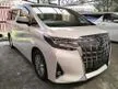 Recon 2020 Toyota Alphard 2.5 G SA MPV