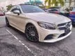 Recon NEW ARRIVAL- 2018 Mercedes-Benz C180 1.6 AMG COUPE *JAPAN SPEC - Cars for sale